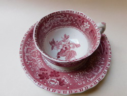 Spode pink camilla tea set (bottom damaged)