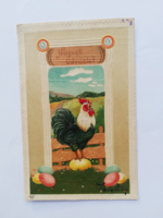 1903 is an extremely rare, extra collector's embossed Easter card with a rooster. 118.