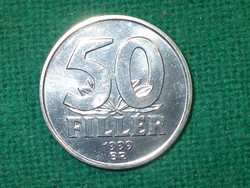 50 Filler 1999! Only 3000 pieces. ! Pp! It was not in circulation! It's bright!