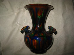 Vase from Mezőtúr, Leva, with glazed defects smaller than in the photo, ,, 18 cm