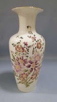 Zsolnay kézzel festett 27 cm-es porcelán váza