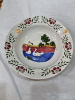 Old porcelain wall bowl