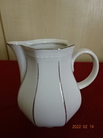 Schirnding bavaria quality porcelain milk spout, height 10 cm. He has! Jókai.