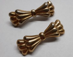 Vintage bow brooch in pairs