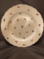 Hüttl tivadar in tiny floral porcelain bowl