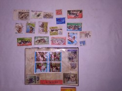 Stamps mixed together - found condition