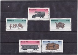 Brazil commemorative stamps 1978