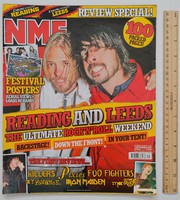 NME New Musical Express magazin 2005-09-03 Foo Fighters Iron Maiden Rolling Stones Sigur Rós Hard-Fi