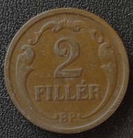 2 Fillér 1927 BP.