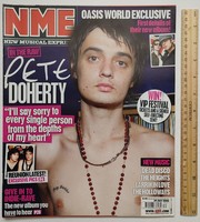 NME New Musical Express magazin 2006-07-29 Pete Doherty Horrors Young Knives Maccabees Oasis Long Bl