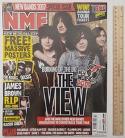 NME New Musical Express magazin 2007-01-13 The View Oasis Kooks Paramore Kaiser Chiefs James Brown
