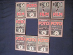 Foto Film 10 db. régi könyv egyben - Ofotért Stúdió