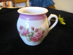 Viennese, beautiful rose-patterned cup, 11 cm