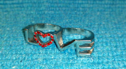 Love 2 ujjas gyűrű (228)