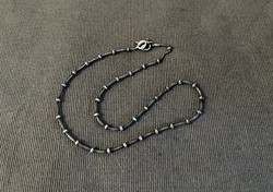 Silver ankle chain