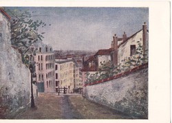 Postcard / painting by maurice utrillo