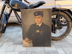 Katona portré 1941. szignó: KLADÁCS ALAJOS (1904- 1972) most olcsóbban