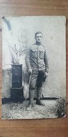 Antik magyar katona fotó  1917 -ből