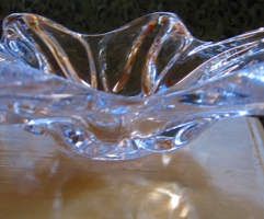 Crystal glass bowl art vannes france