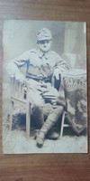 Antik katona fotó 1917 -ből