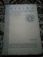 Fizikai tankönyv  !! 1926  !!