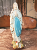 Old large plaster Mary statue hand painted g 106/2