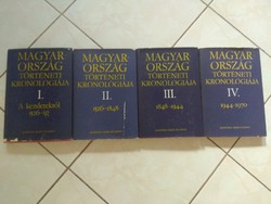 Magyarország történeti kronológiája I.-II.-III.-IV. kötet egyben