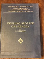L.Litinsky-messung grosser gasmengen-German textbook. Leipzig 1922.
