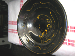 Black decorative plate wall plate folk
