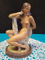 Rare careful Joseph female nude pottery