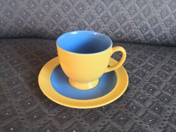 Modern kerámia teás / kávés / cappuccinos csésze és alj