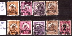 1931.Kisegítő bélyegek (I.)