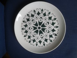 Art deco Hungarian granite plate marked 23cm