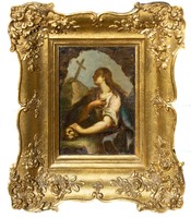 Mária Magdolna portréja, 18. századi barokk festmény