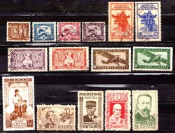 Indochine stamps