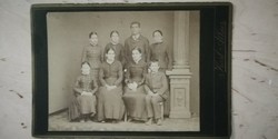 Antik családi fotó 1906 -ból