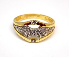Köves arany gyűrű (ZAL-Au106028)