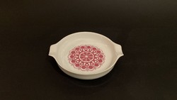 Lowland showcase ashtray with pink gabriella pattern