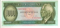 1000 forint 1993 "E" 1. hajtatlan