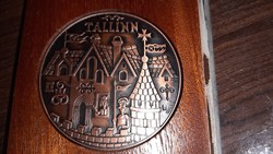 Plaque commemorative medal in Tallinn