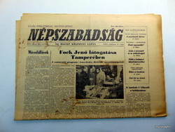 1971 január 21  /  Népszabadság  /  Szülinapra eredeti újság :-) Ssz.:  20532