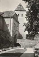 Retro postcard - stone nail, jurisich castle (xiii-xviii. No.)