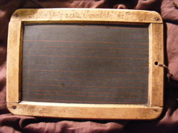 Moiret's erna wood writing board - moiret f. Ödön rt. Filing and school supplies factory 30s