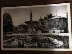 Old postcard. Szombathely kiosk is written in black and white.1941.