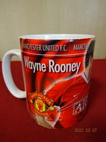 English porcelain cup. Manchester united fc. - Wayne rooney - 2006/2007 He has! Jókai.