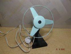 Régi, retro, magyar gyártmányú asztali ventilátor  ---2---