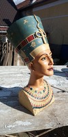 Hatalmas Egyiptomi Nefertiti szobor 50 cm!