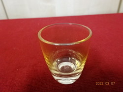 Glass of liqueur, champagne color, height 5 cm. He has! Jókai.