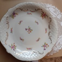 Antik szép krémszínű, Bavaria nagyméretű  asztalközép 27,5 cm