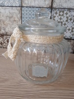 Covered bottle with sugar or spice rack